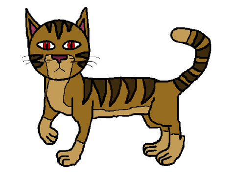 Color a cat!