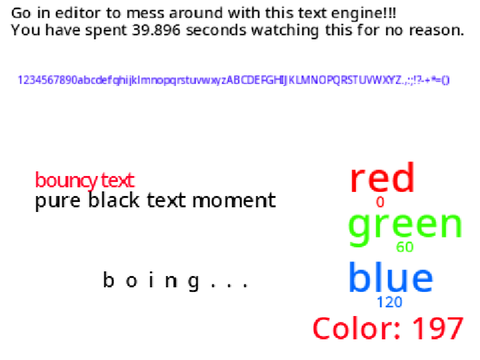 text engine TWO!!