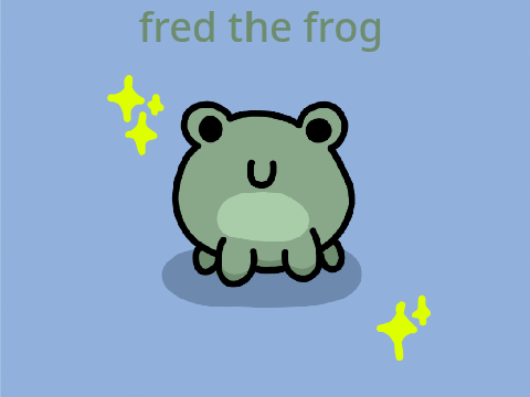 fred the frog (UPDATED!!!)