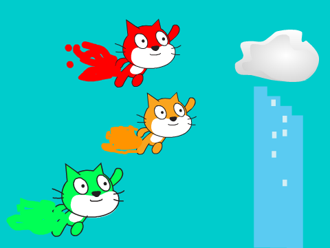 Scratch Cats take flight!