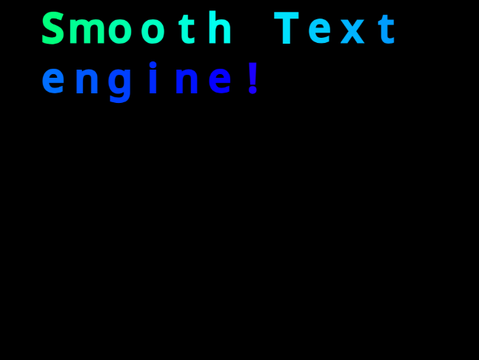 Text engine