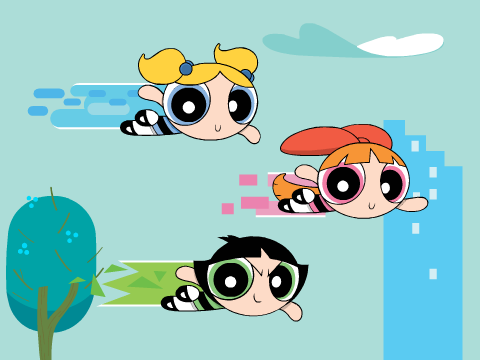 "Make It Fly" with Powerpuff Girls!