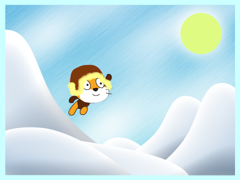 This cat never gets cold!