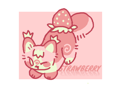 stawberry cat ota