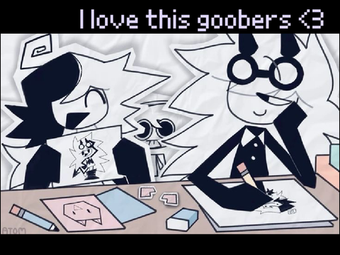 Zip and Edward Art (NOT MY ART) :3