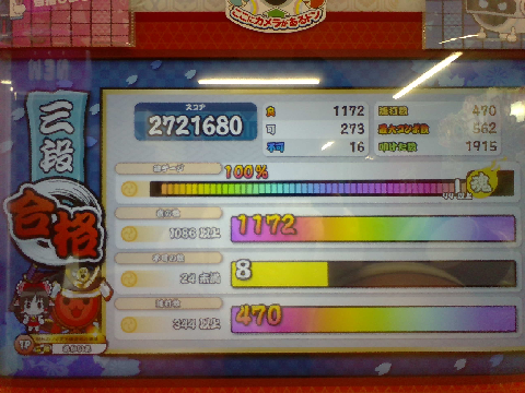 三段金合格+星10クリア!!