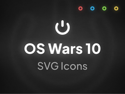 OS Wars 10 - SVG Logos