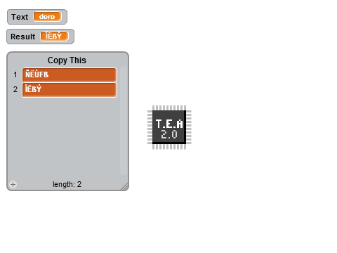 Text Encryption Algorithm (T.E.A) V2
