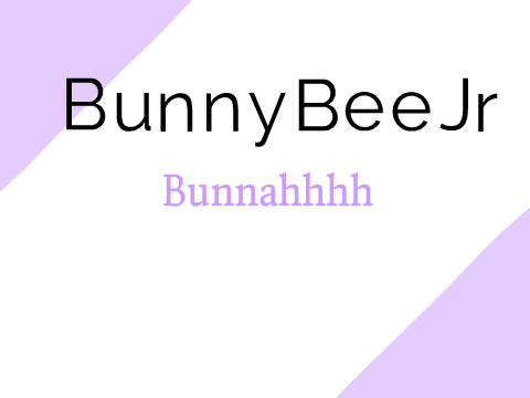Bunnahhhh