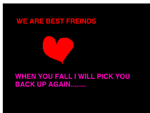 what besties do!
