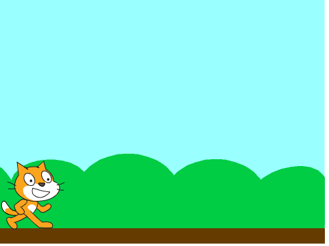Scratch Cat is Flying!