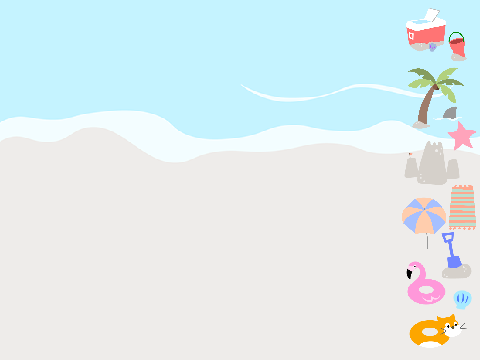 A summer beach day! 