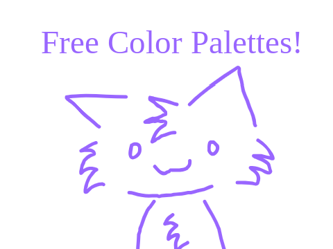 ~♡Free Color Palettes♡~