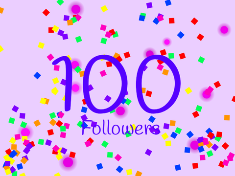 100 followers !!