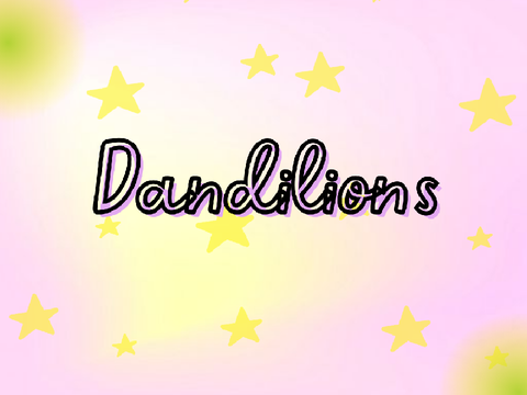 cover of dandelions