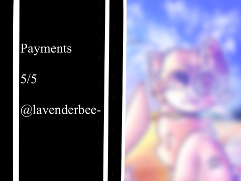 Payments 5/5 || @lavenderbee-