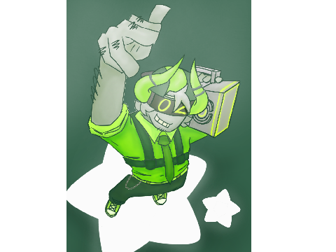 Awesome boombox fanart