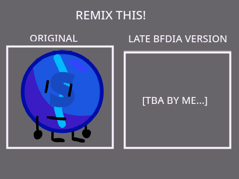 I'll redesign your OC in Late BFDIA style! SFB