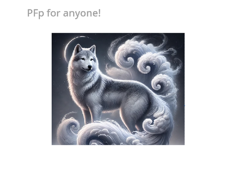 Pfp for anyone 
