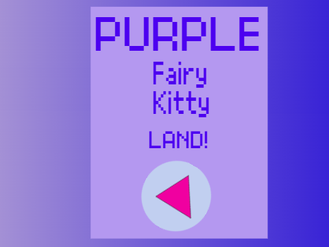 Purple Fairy Kitty PlatFormer