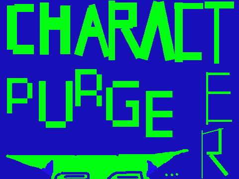 [FREEBIES] Character purge