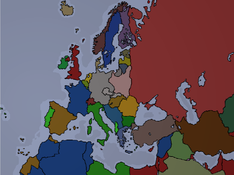 Europe Map - 1939