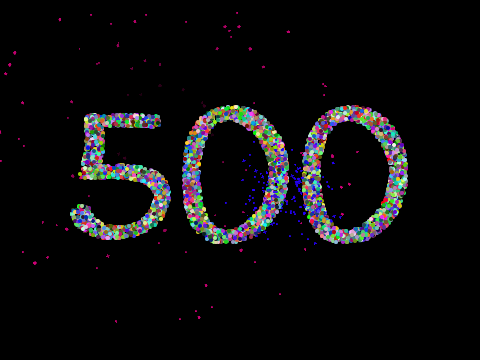 500 followers