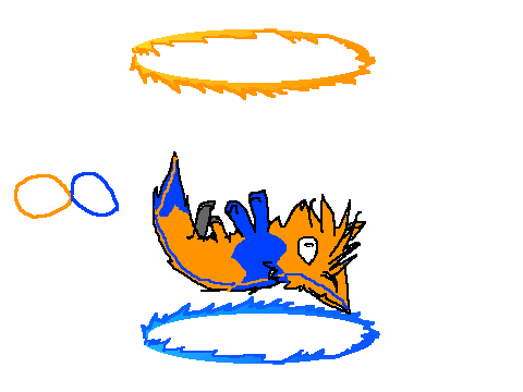 Endless Portal Fall (better looking wolf)