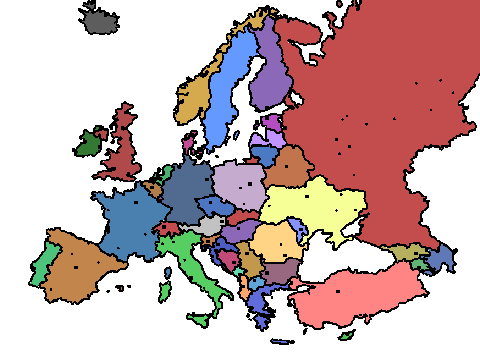 Europe Map