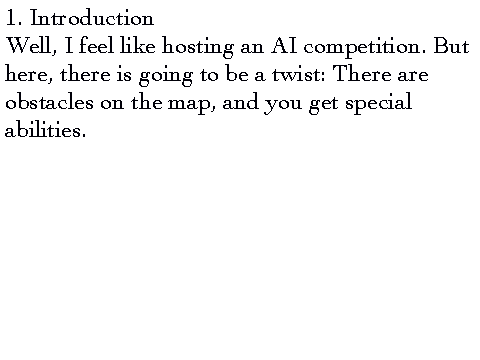 Juststickman's summer AI competition: instructions