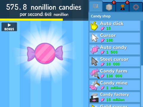 Candy Clicker 2 hacked