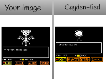 (OPEN FOR REQUESTS!) Give me your any image or character of yours, and I'll Cayden-fy it!