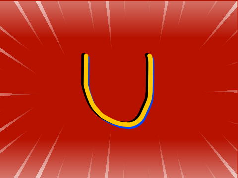 U