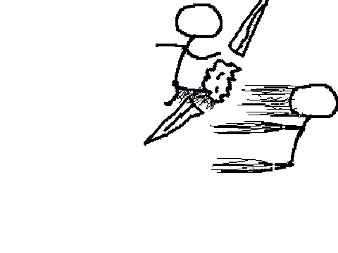 Stick figure fight!