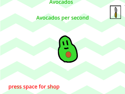 Avocado clicker