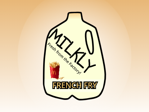Milkly x Mcdonalds - French Fry Flavor