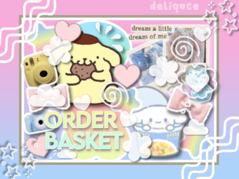 ꒰ o̲r̲d̲e̲r̲　୭୧　basket   ₍ᐢ. ̫ .⑅ᐢ₎