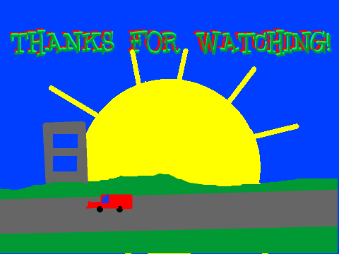 Speed Art City with Sun