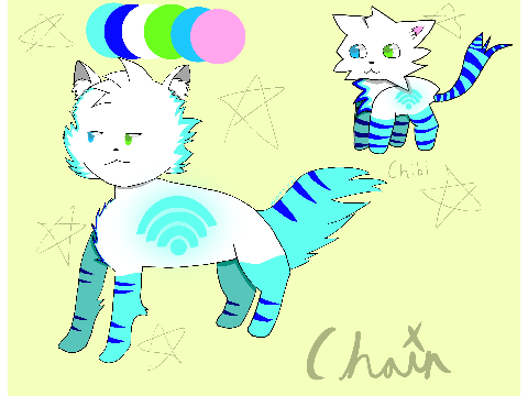 art trade with @KenTheCat1
