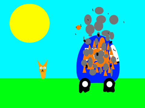 staring cat car (part 1)