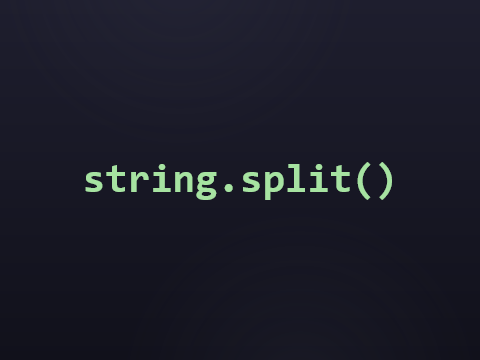 Split String by Delimiter