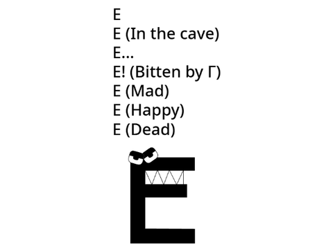 Can someone voice E (Russian Alphabet Lore)?