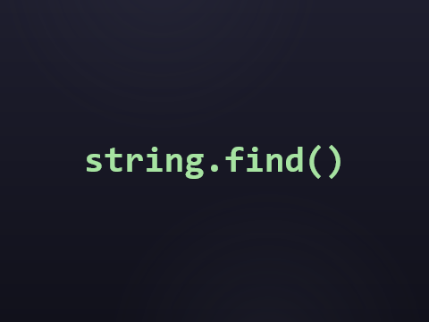 Find Substring Index