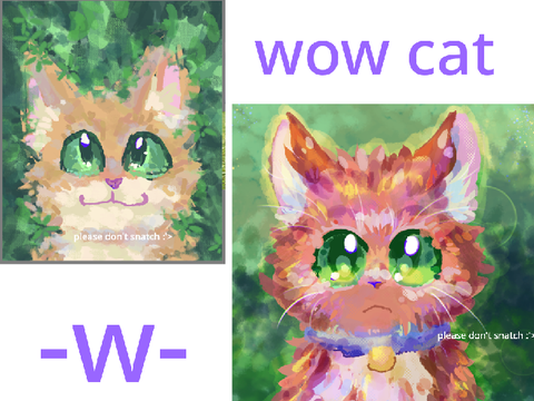 Painted cat style :0