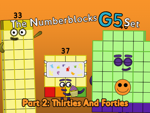 The Numberblocks G5 Set (My Take) - Thirties And Forties