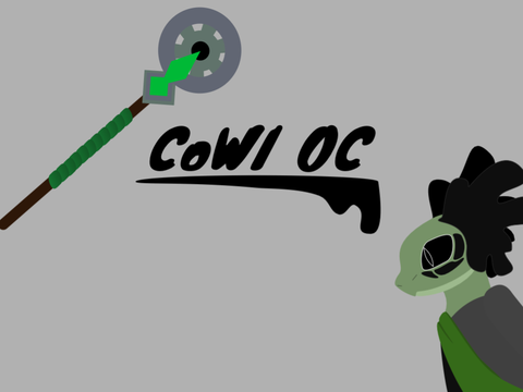 CoWI OC idea ~ shadow lizard