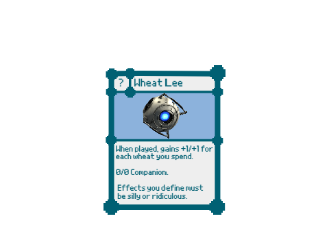 My card for CoCFfA!