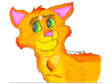my drawing of firestar!! :D