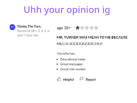 Crazy family guy reviews