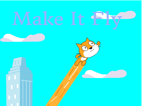 Make It Fly (Scratch Cat)